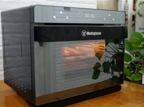 然后选择西屋蒸烤箱带有的烤鸡翅模式进行烹饪。