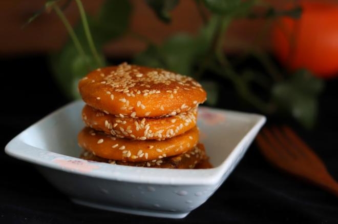 香酥南瓜饼