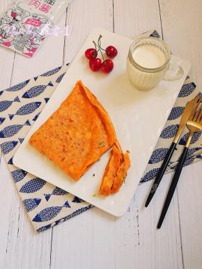 十分钟快手肉酱早餐饼，不管多忙都要吃早餐。