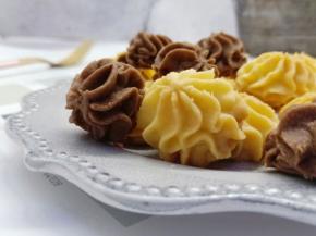 想要吃可可味的，可以将10克低筋面粉换成口口粉。