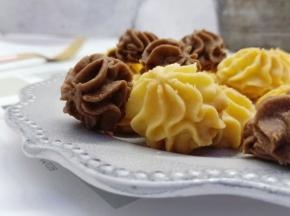 想要吃可可味的，可以将10克低筋面粉换成口口粉。