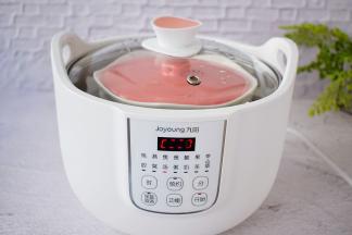 炖锅加水至水位线，再放入炖盅，选择煲汤功能，再按开始，就可以坐等出锅