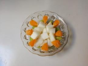 再放入桔子丁