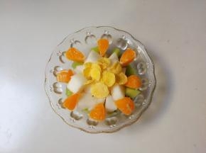 放入玉米片