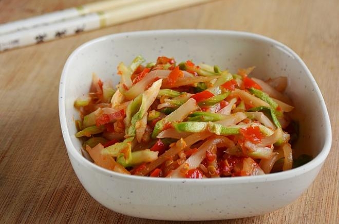 剁椒生姜芥菜丝