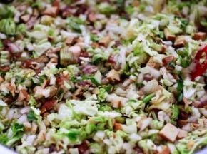 把所有的食材搅拌均匀即可。