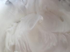 蛋白最后打好的状态，成大弯勾状态