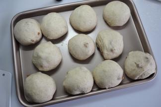 滚圆，放26度环境下松弛30分钟