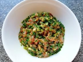 馄饨馅做就好了。