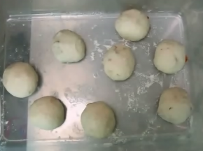 搓圆，松弛15分钟左右