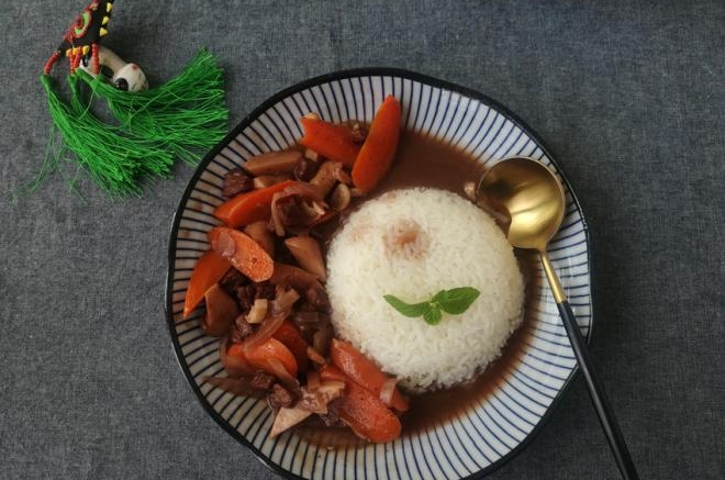 意大利风味盖浇饭——红酒牛肉饭