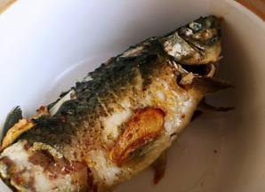 把鱼放入砂锅中