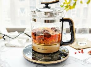 茶煮好会自动进入保温状态。