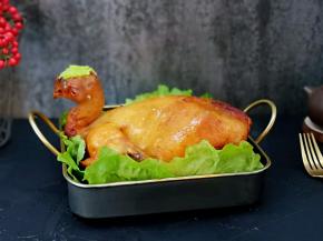 戴朵花美美的拍照！