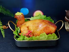 我的鸡儿有花戴！哈