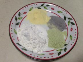 
四种面混合均匀