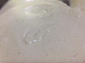 拌好的面糊状态