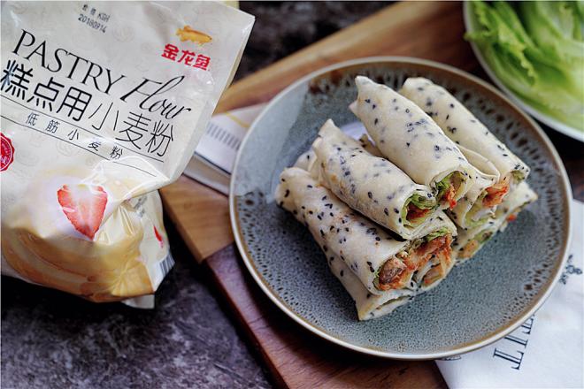 泡菜烤肉卷