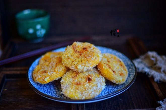 红薯糯米饼