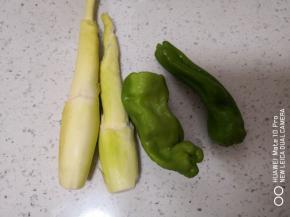 茭白和青椒
