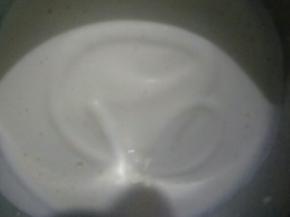 打发至打蛋器提起画圈不会立即消失