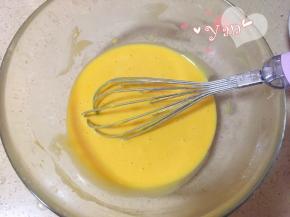 筛入低粉搅匀备用。