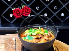 香喷喷的羊肉煲出锅啰。