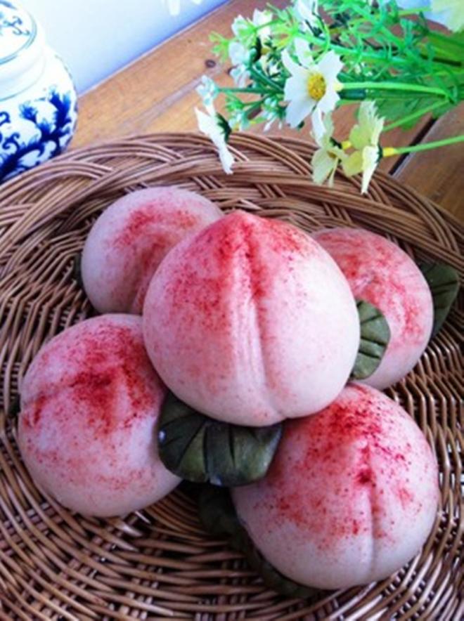 寿桃馒头