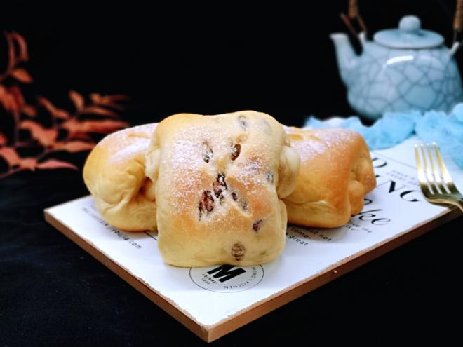 咖啡红豆日式面包卷