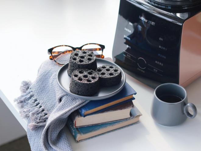 蜂窝煤黑芝麻发糕