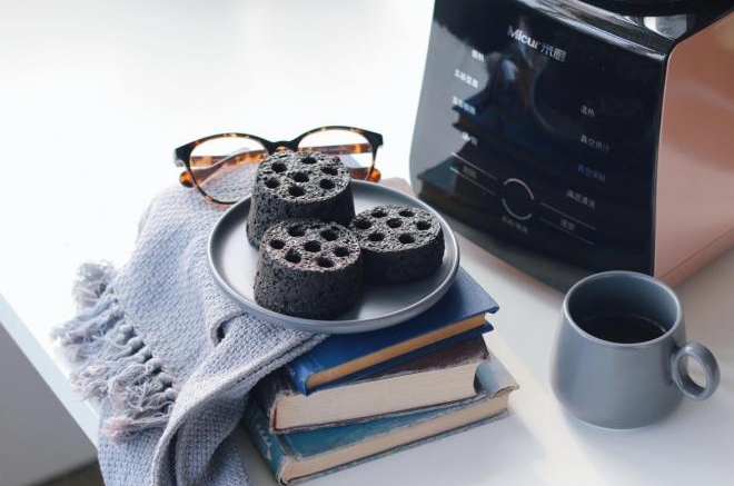 蜂窝煤黑芝麻发糕