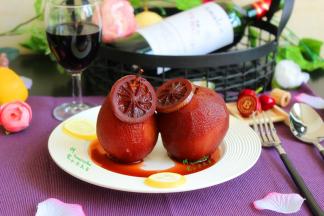 冬天吃的之前加入到30-40度，梨入味清香、淡淡甜味，暖暖的很好吃。