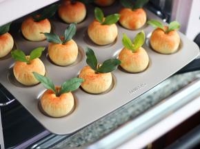 放上树叶做点缀