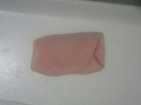 三折叠起，接口处向内