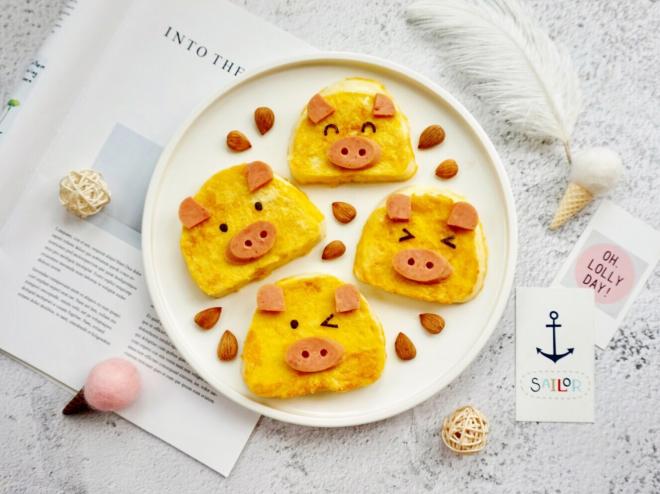 黄金小猪馒头片