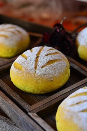 南瓜蔓越莓麻薯欧包