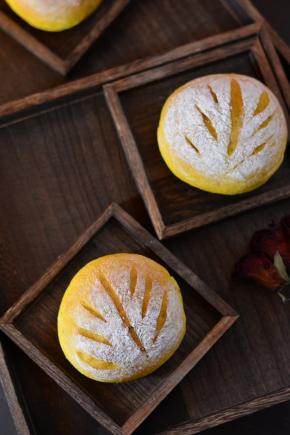 南瓜蔓越莓麻薯欧包