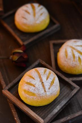 南瓜蔓越莓麻薯欧包