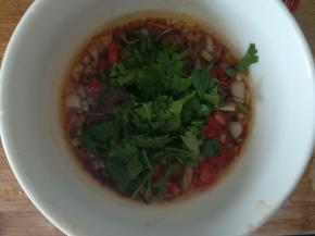 所有的材料放入碗中混合均匀