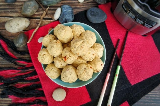 红枣枸杞鸡胸肉丸
