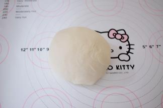 揉好取出盖上保鲜膜醒发30分钟
