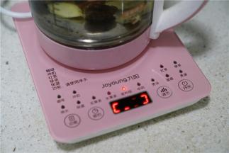 再选择滋补品模式进行烹煮至茶水完成。