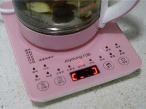 再选择滋补品模式进行烹煮至茶水完成。