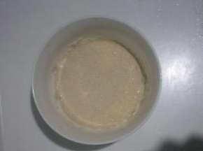 酵母加入牛奶中融化