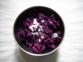 加入香草粉。