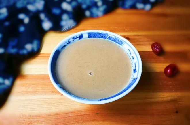 黑木耳红豆米糊
