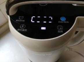 启动豆浆机米糊键自动打米糊