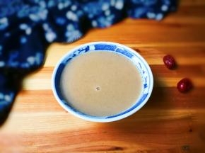 稠糊糊,滑滑的非常好吃