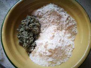 黑豆渣，荞麦粉，面粉