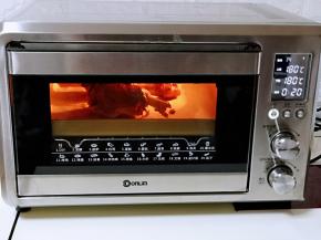 上下管180度烤20分钟！(具体时间及温度根据自己的烤箱性能另定)